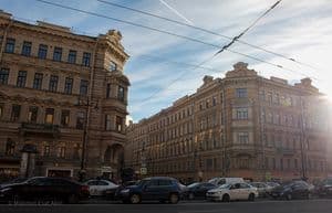 Petersburg, street buildings 3
