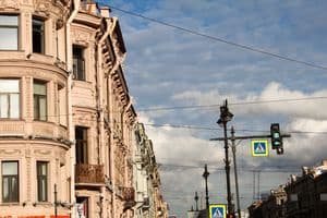 Petersburg, street buildings 2