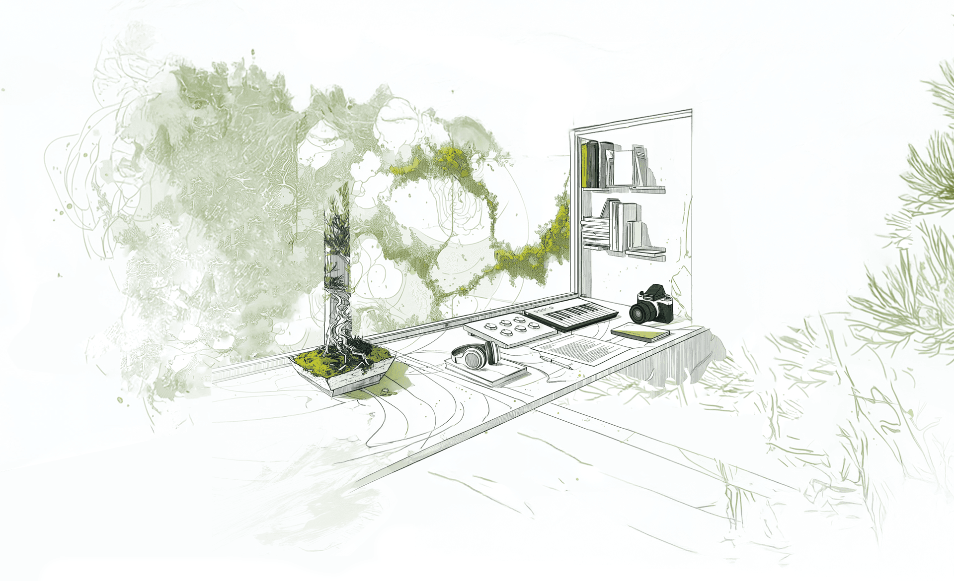 Homepage artwork